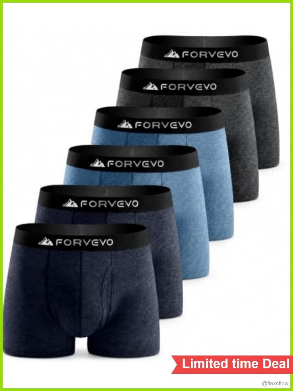 Merino Wool Boxer Briefs Moisture Wicking Breathable Men's Underwear
